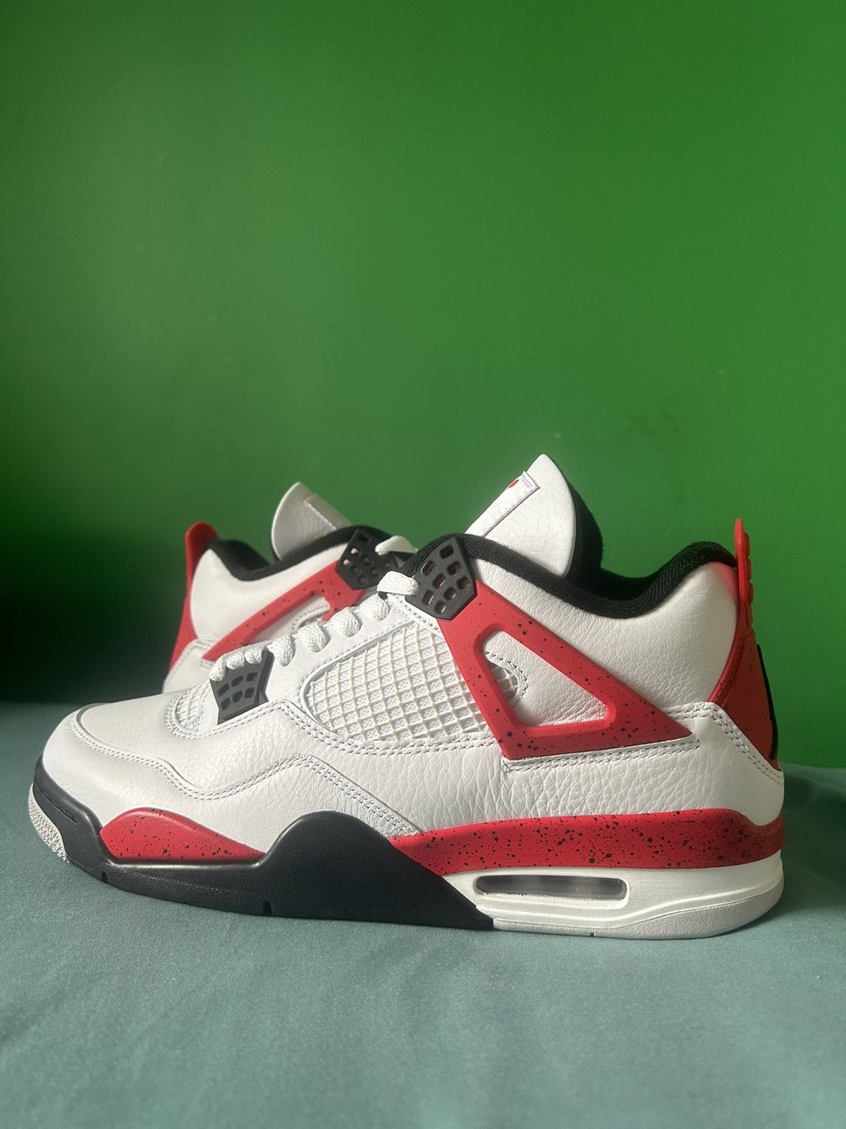 Jordan Brand Nike Air Jordan 4 Red Cement 2023 Size US 10.5 / EU 43-44 - 1 Thumbnail