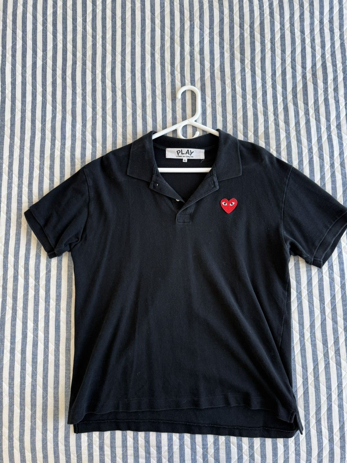 Comme des Garcons Comme des Garcons Polo Black Size US XL / EU 56 / 4 - 1 Thumbnail