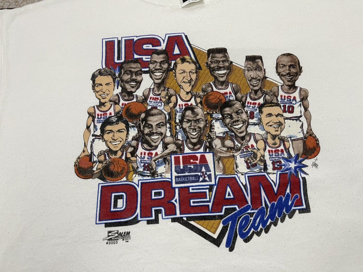 NBA 1992 USA DREAM TEAM SWEATSHIRT RARE DESIGN Size US XL / EU 56 / 4 - 6 Thumbnail