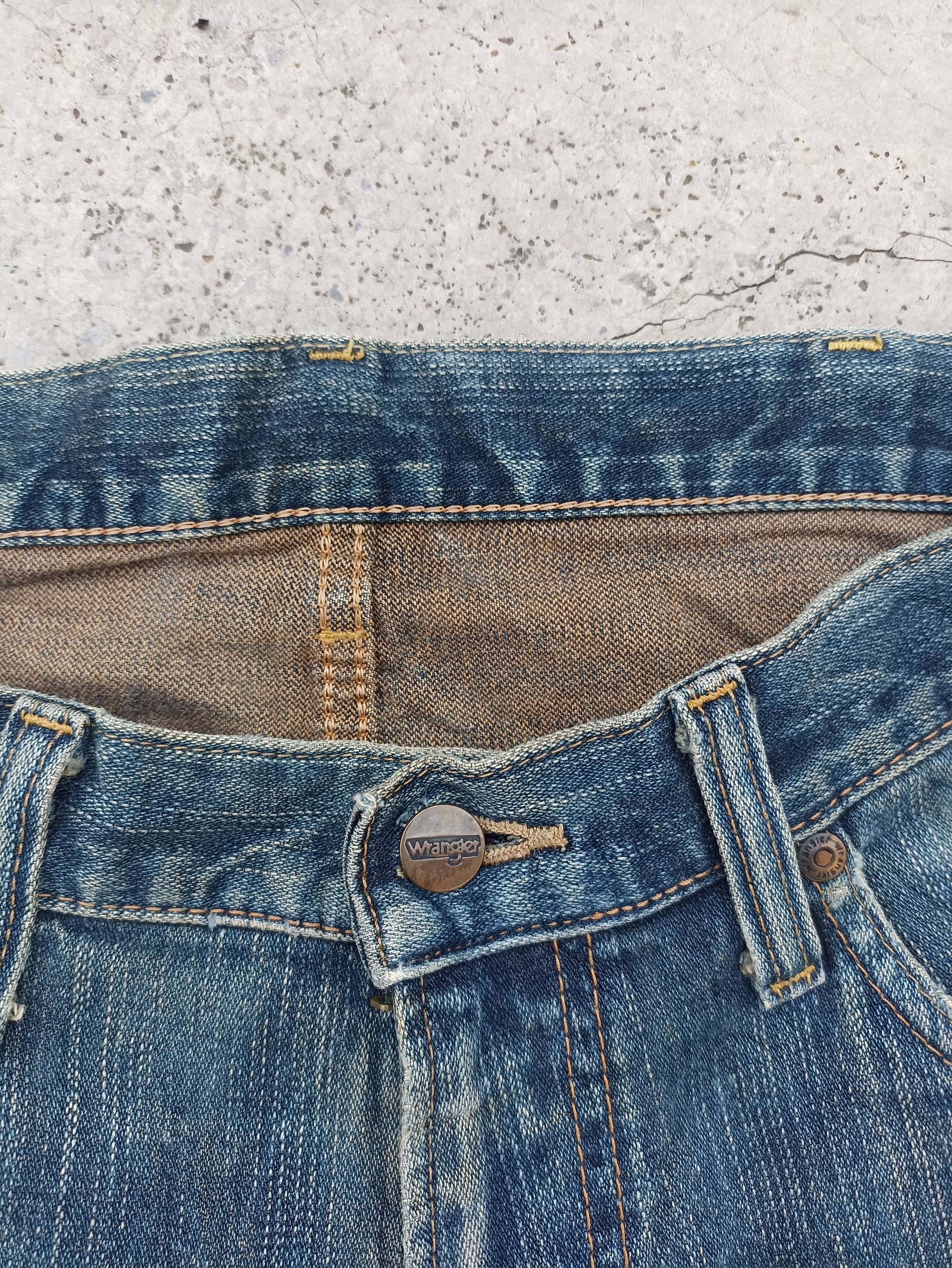 If Six Was Nine Flare Vtg Wrangler Jeans Distressed if six was nine baggy Size US 36 / EU 52 - 4 Thumbnail