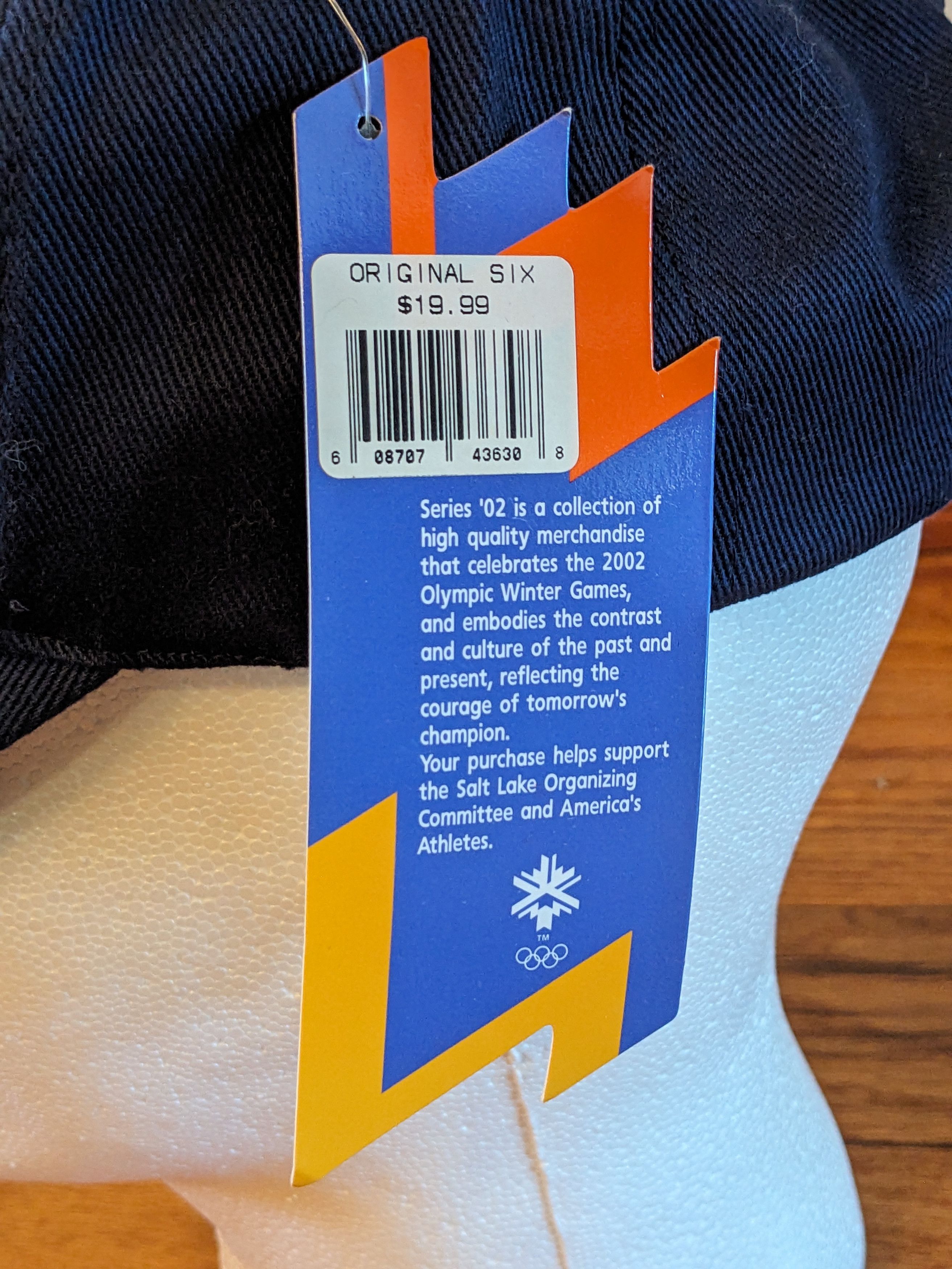 USA Olympics × Vintage Vintage Salt Lake 2002 Olympics New Blue Hat Size ONE SIZE - 5 Thumbnail