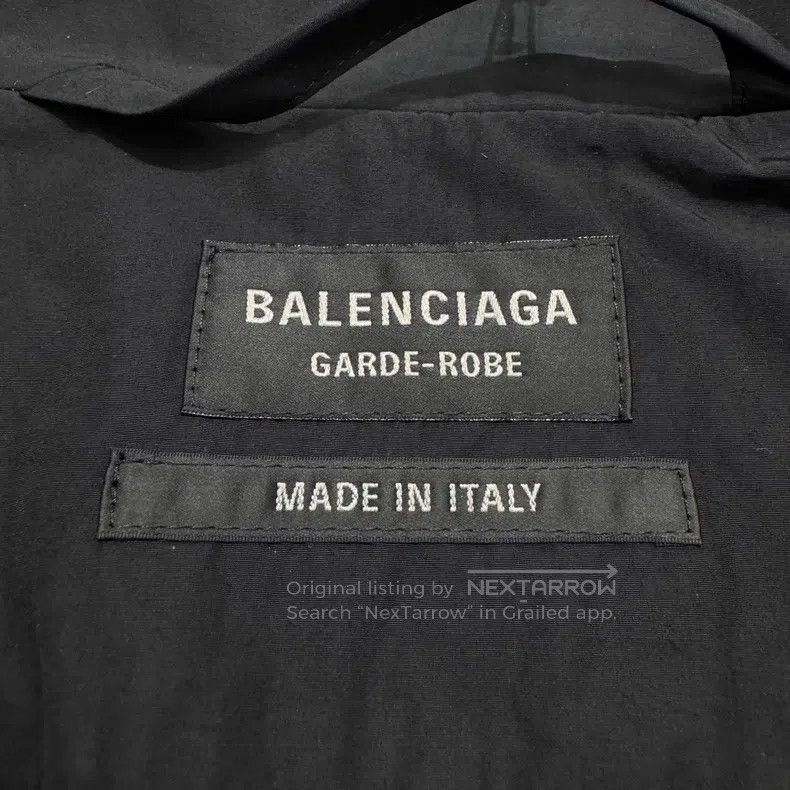 Balenciaga Balenciaga Single ring embroidery logo windbreaker Size XS / US 0-2 / IT 36-38 - 2 Thumbnail