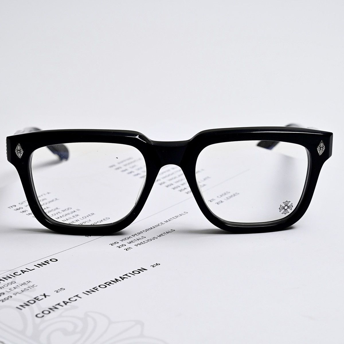 Chrome Hearts CHROME HEARTS AMBIDIXTROUS GLASSES Size ONE SIZE - 4 Thumbnail