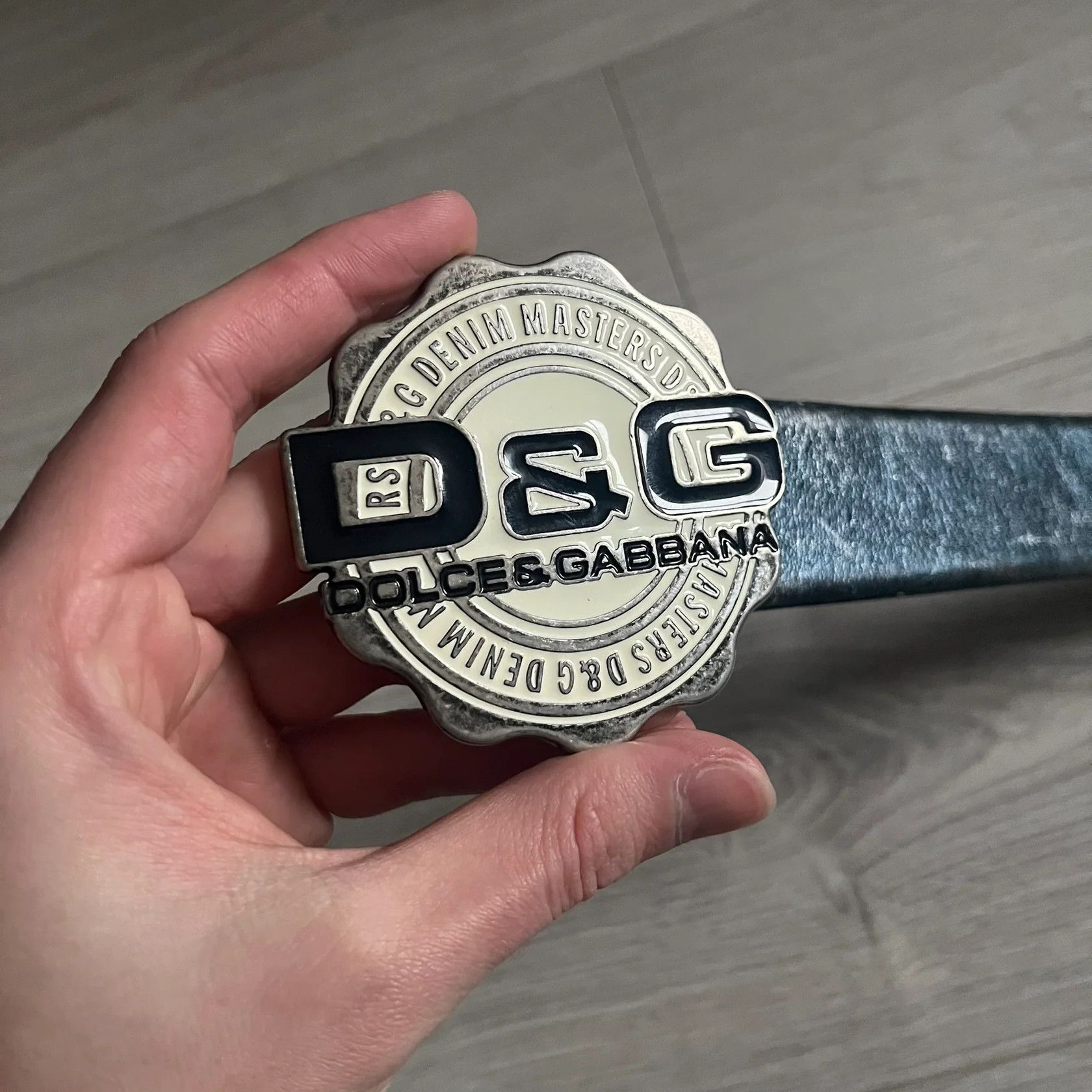 Dolce & Gabbana Dolce & Gabbana Round Stamp Belt Size ONE SIZE - 4 Thumbnail