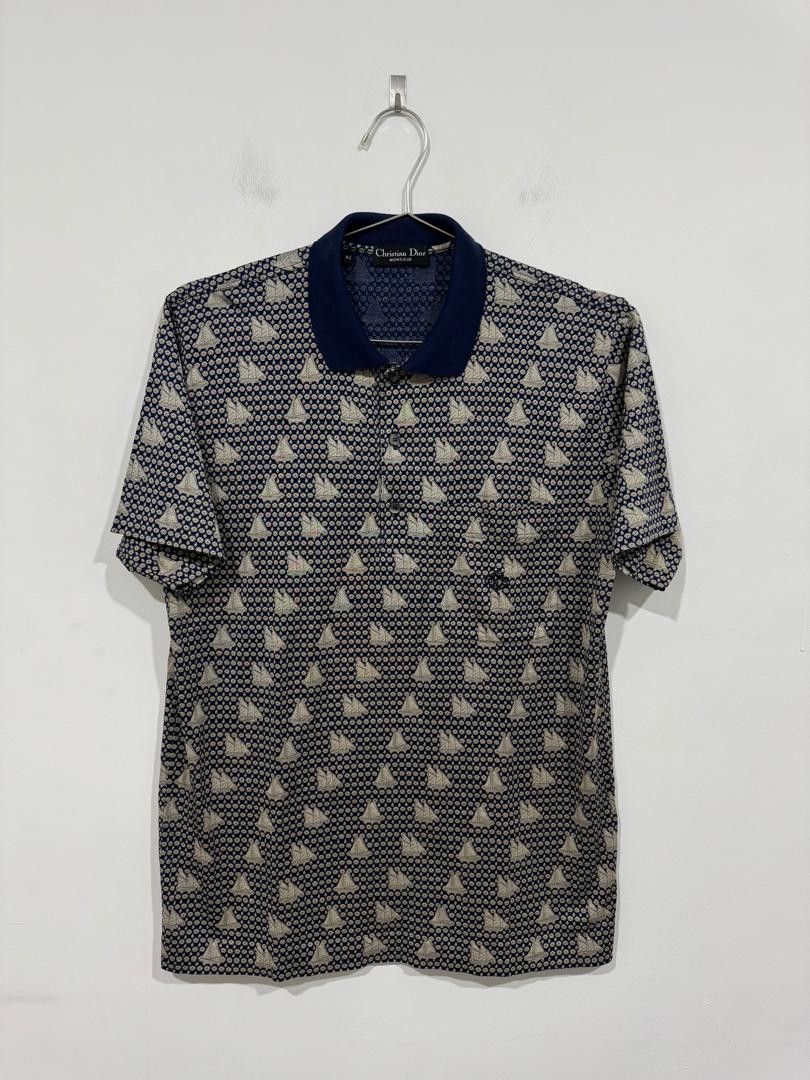 Christian Dior Monsieur Vintage 90s Christian Dior Monsieur Polo Tee Size US M / EU 48-50 / 2 - 1 Thumbnail