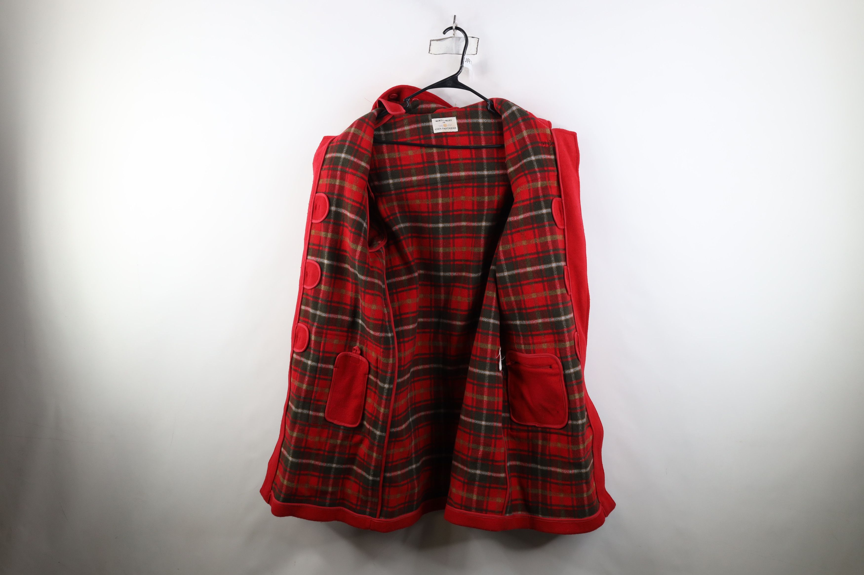 Vintage John Partridge Wool Toggle Button Hooded Jacket