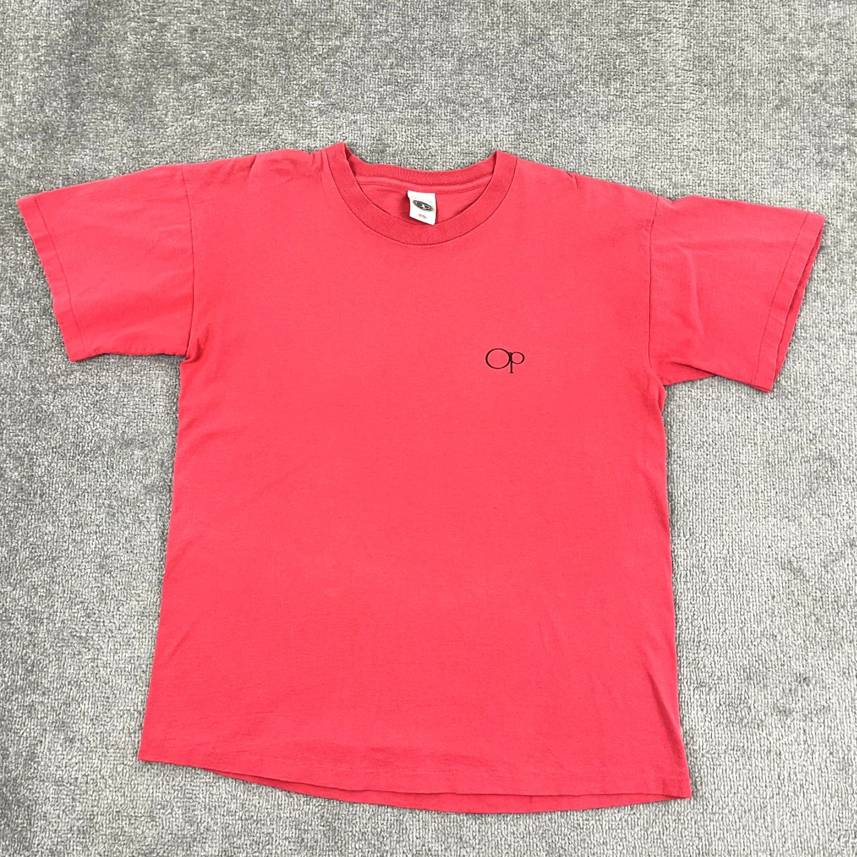 Ocean Pacific VINTAGE Ocean Pacific OP T-Shirt Men Large Pink Beach Volleyball 90s USA Size US L / EU 52-54 / 3 - 3 Thumbnail