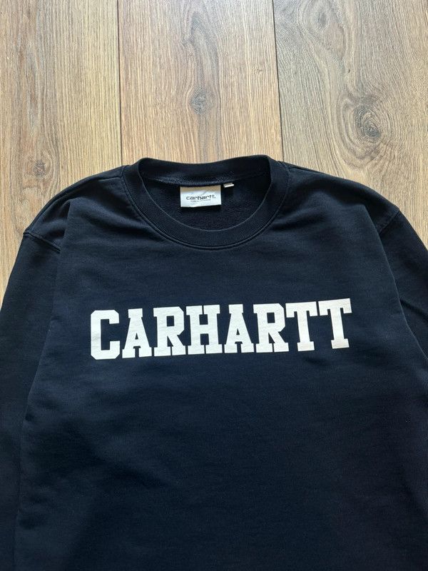 Carhartt × Carhartt Wip Carhartt WIP Sweatshirt Crewneck Logo College Sweat S Size US S / EU 44-46 / 1 - 5 Thumbnail