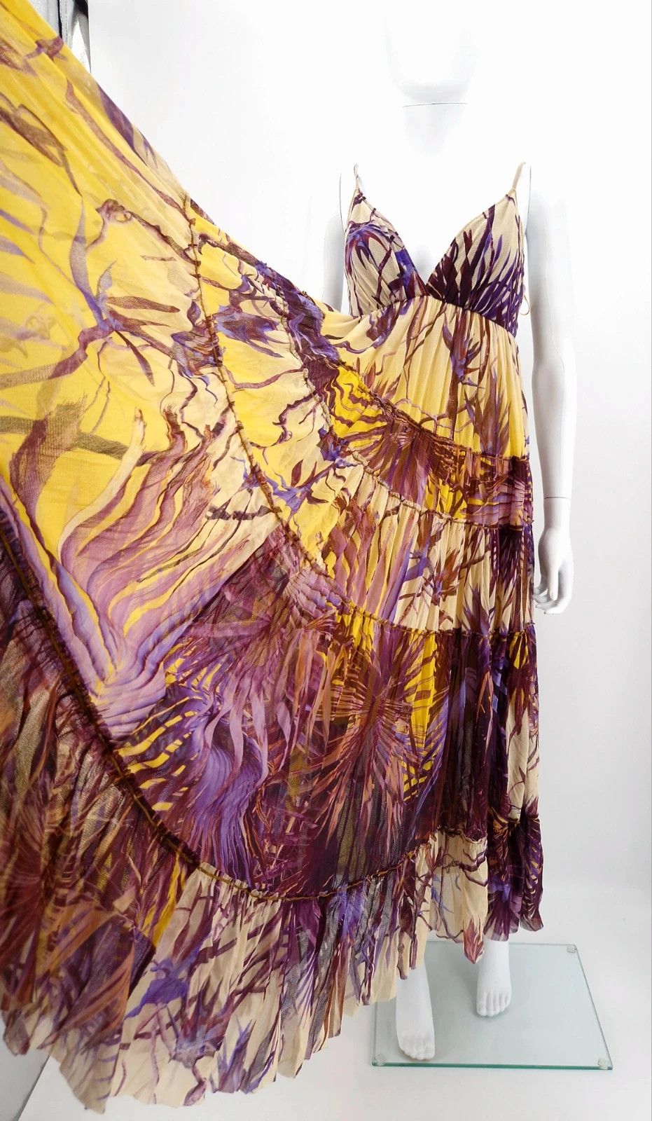 Jean Paul Gaultier JPG Tropical Mesh Dress Size M / US 6-8 / IT 42-44 - 5 Thumbnail