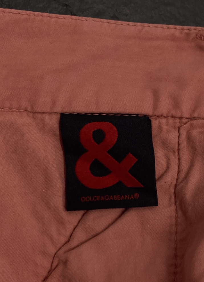Dolce & Gabbana × Vintage Dolce Gabbana Pants SS2003 Cargo Printed Graffiti Vintage Size 28" / US 6 / IT 42 - 11 Thumbnail