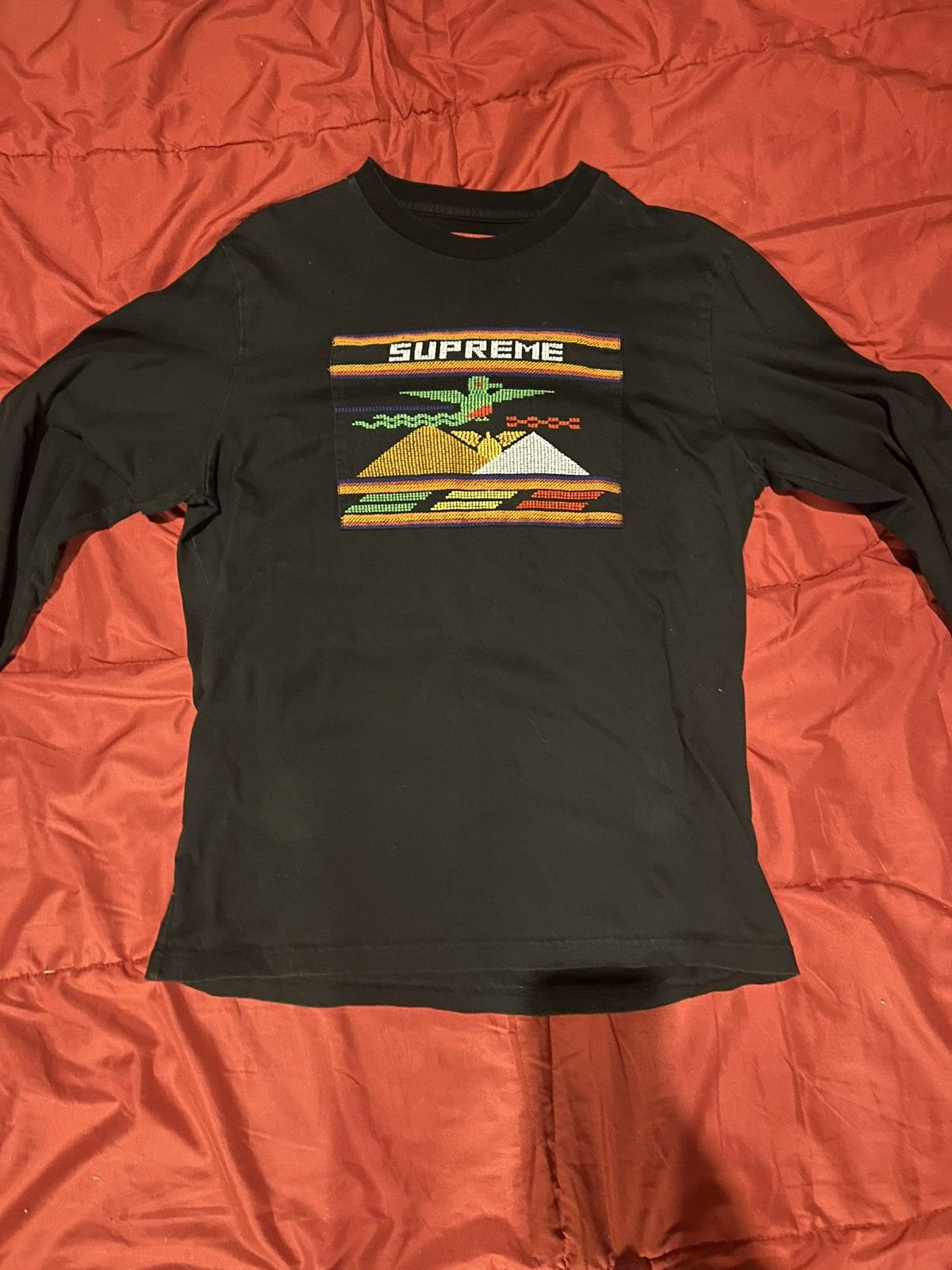 Supreme Supreme Embroidered Shirt Size US M / EU 48-50 / 2 - 1 Thumbnail