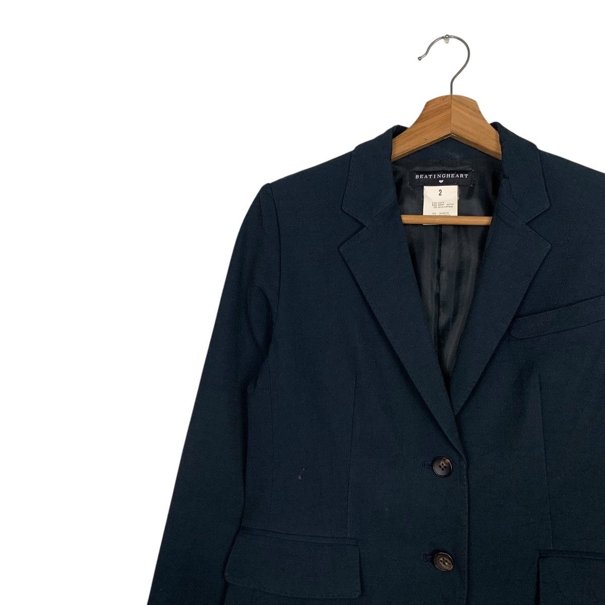 Japanese Brand BEATINGHEART Menswear Suit Jacket Blazers #1917-C83 Size S / US 4 / IT 40 - 6 Thumbnail