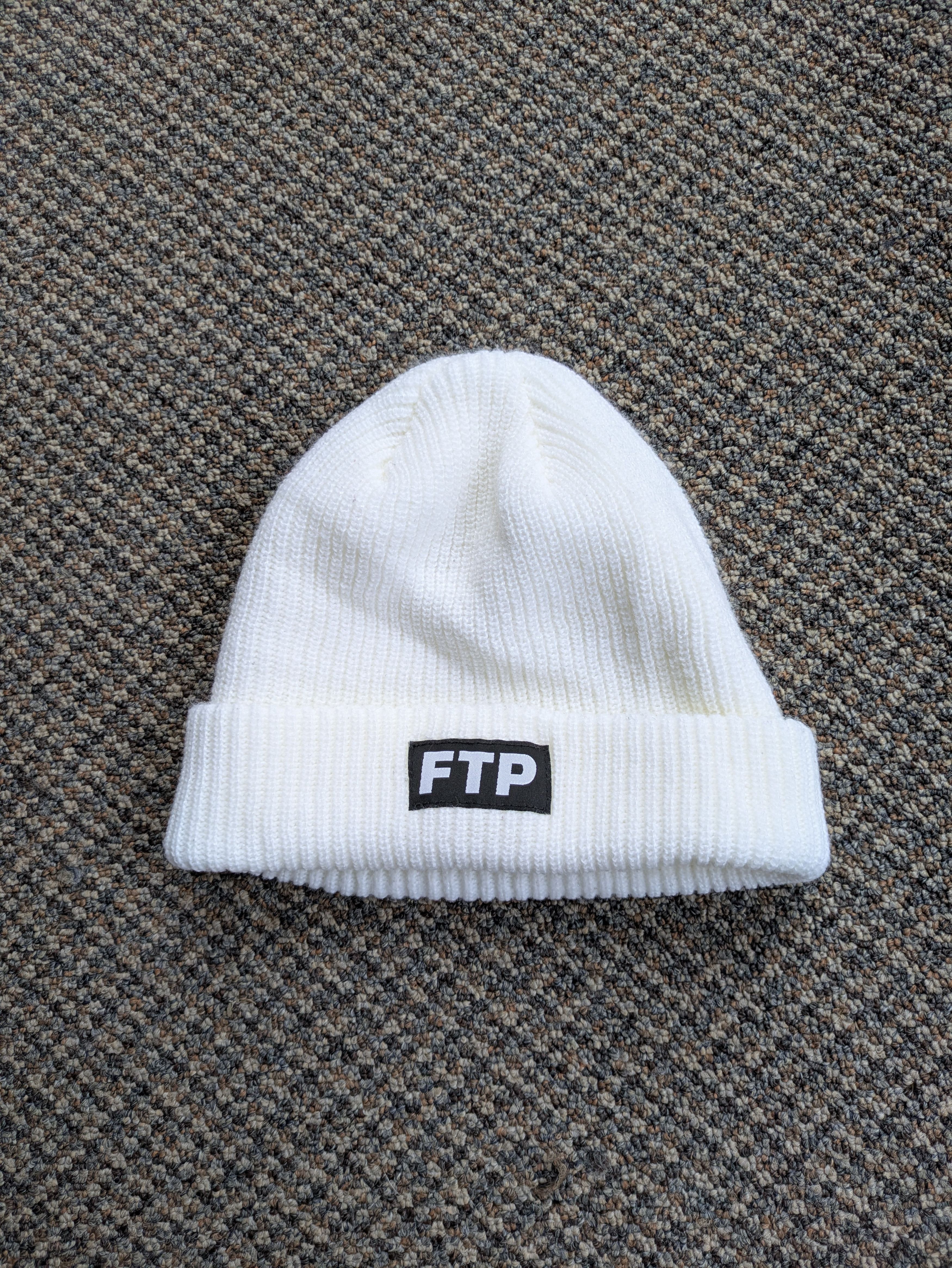 Ftp White Beanie | Grailed