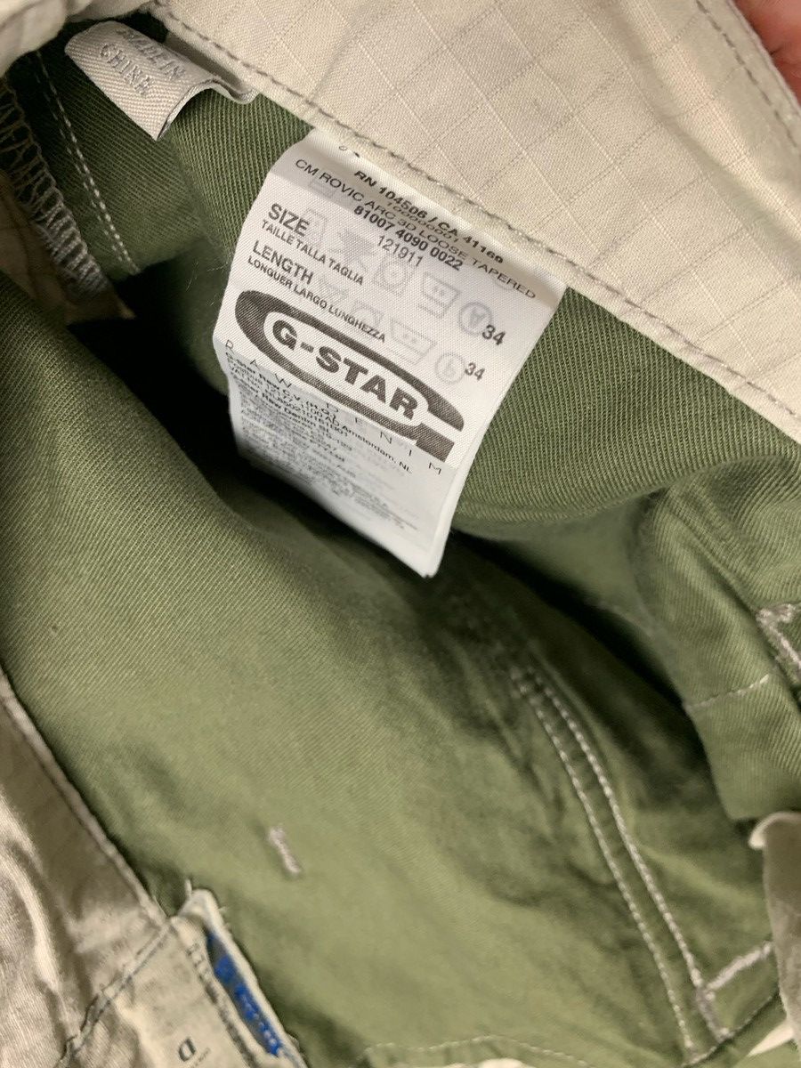 G-Star G star raw multi pocket pants Size 34 Size US 34 / EU 50 - 10 Thumbnail