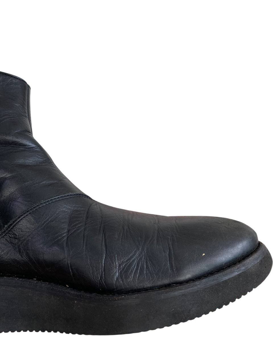 Lad Musician Lad Musician Back Zipper Leather Ankle Boots Size US 11.5 / EU 44-45 - 15 Thumbnail
