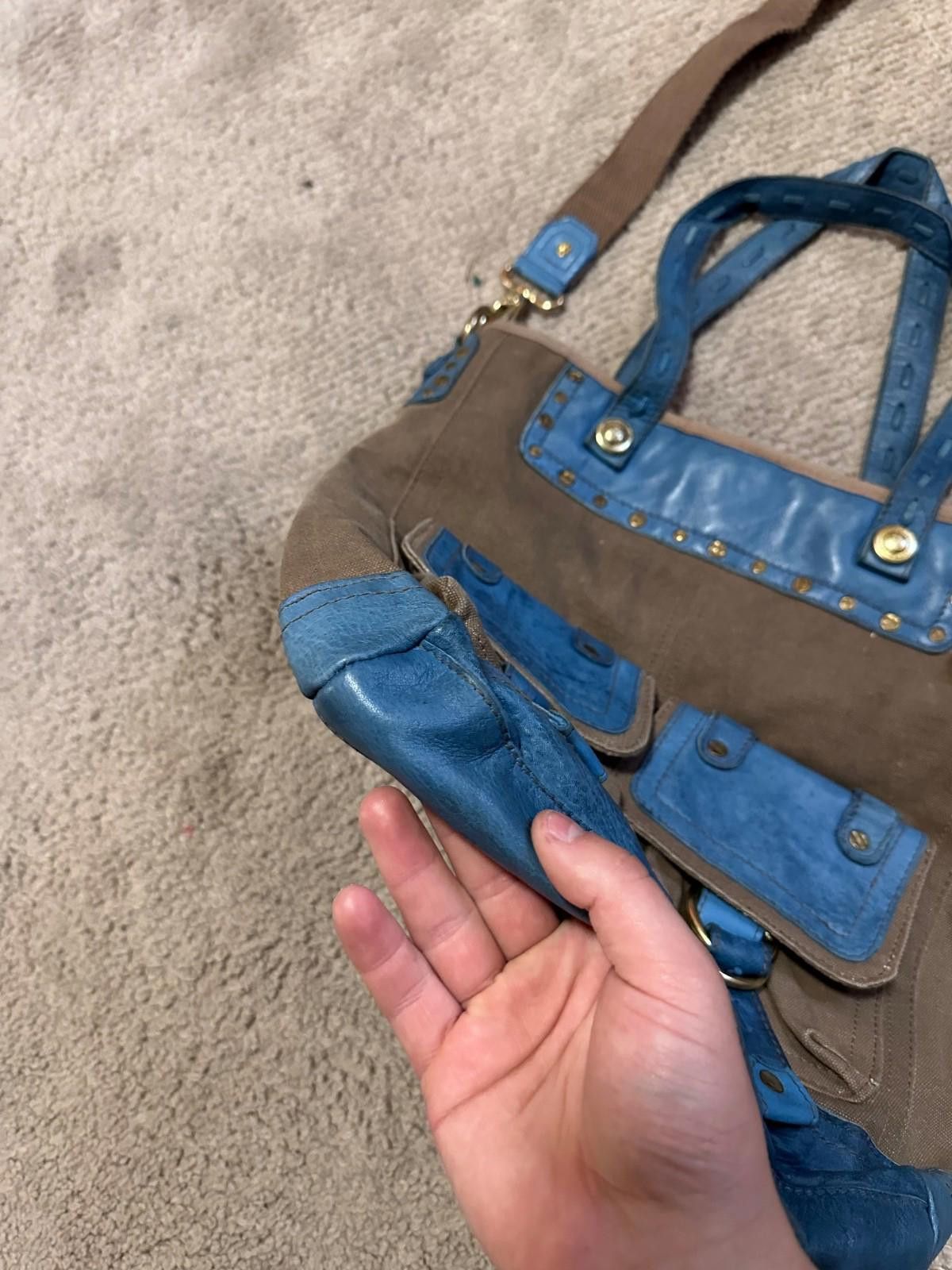 George Gina & Lucy George Gina Lucy Handbag Breige Blue Size ONE SIZE - 5 Thumbnail