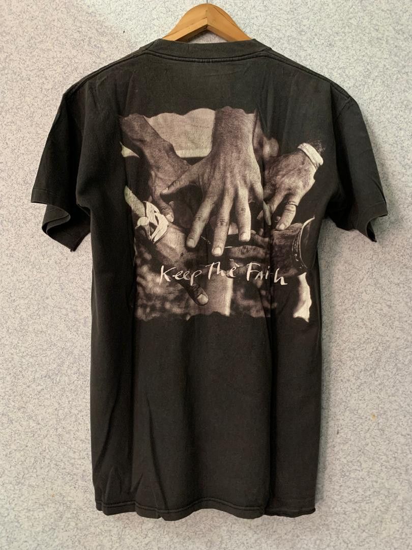Band Tees × Vintage Vintage band bon Jovi 1992 Size US L / EU 52-54 / 3 - 7 Thumbnail