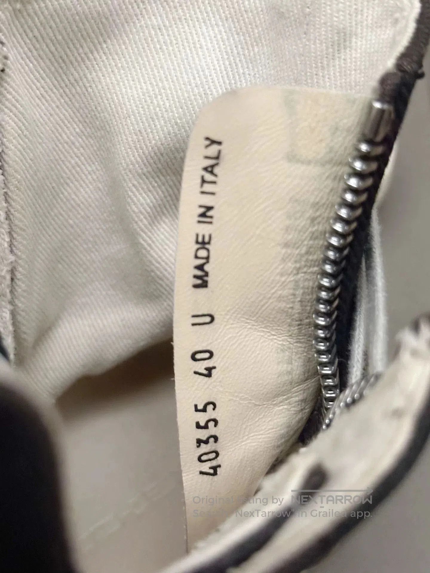 Rick Owens Drkshdw Rick Owens DRKSHDW High-Top Canvas Sneakers. Size US 7 / EU 40 - 7 Thumbnail