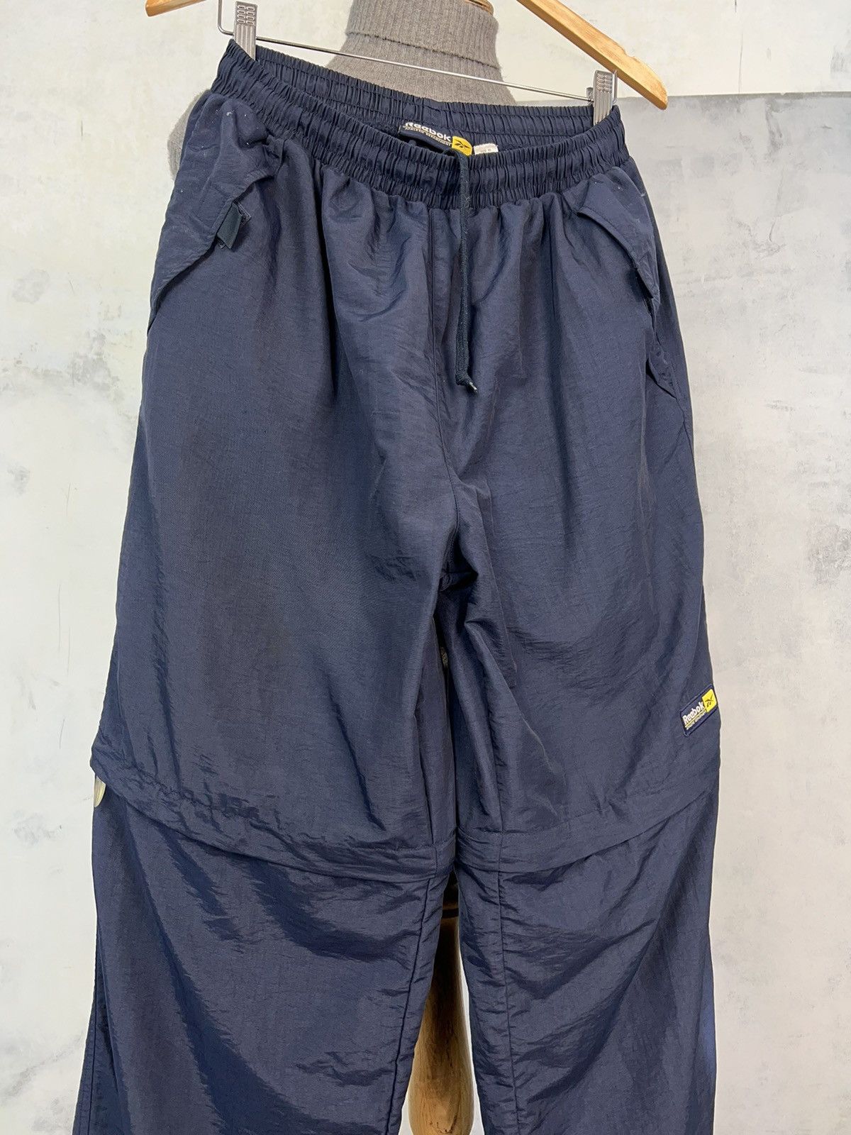 Reebok Vintage Reebok Blue Jogger Track Pants / Shorts L - XL Size US 34 / EU 50 - 6 Thumbnail