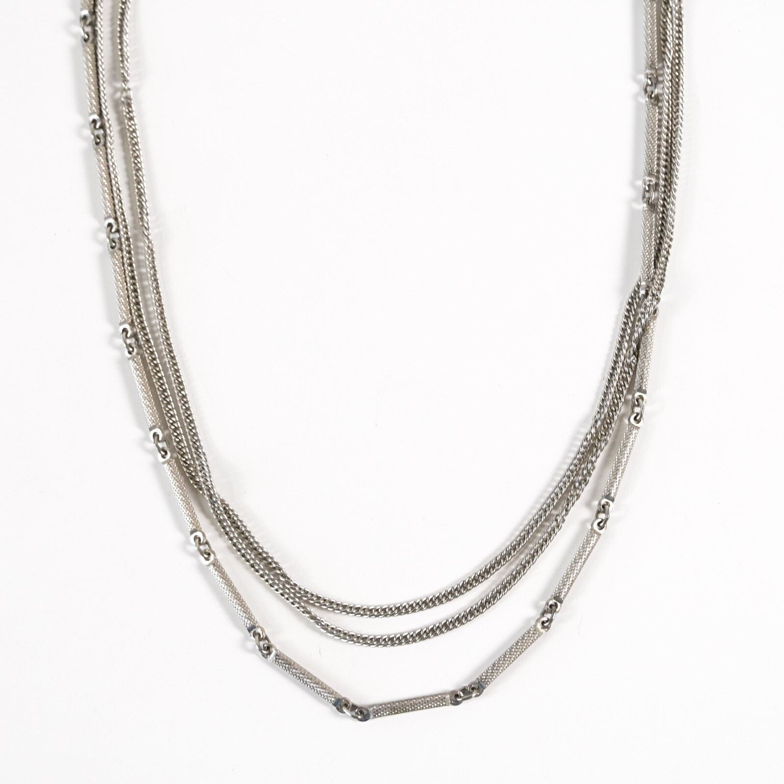 Other Stainless Steel Threaded Bar Cuban Chain Link Necklace Size ONE SIZE - 2 Thumbnail
