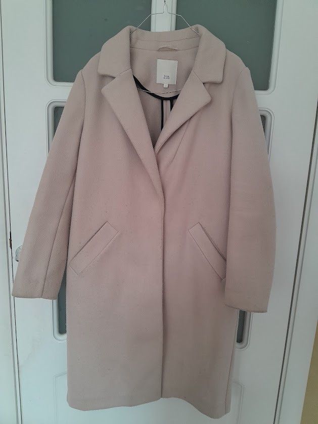 River Island Long Coat Size M / US 6-8 / IT 42-44 - 1 Thumbnail