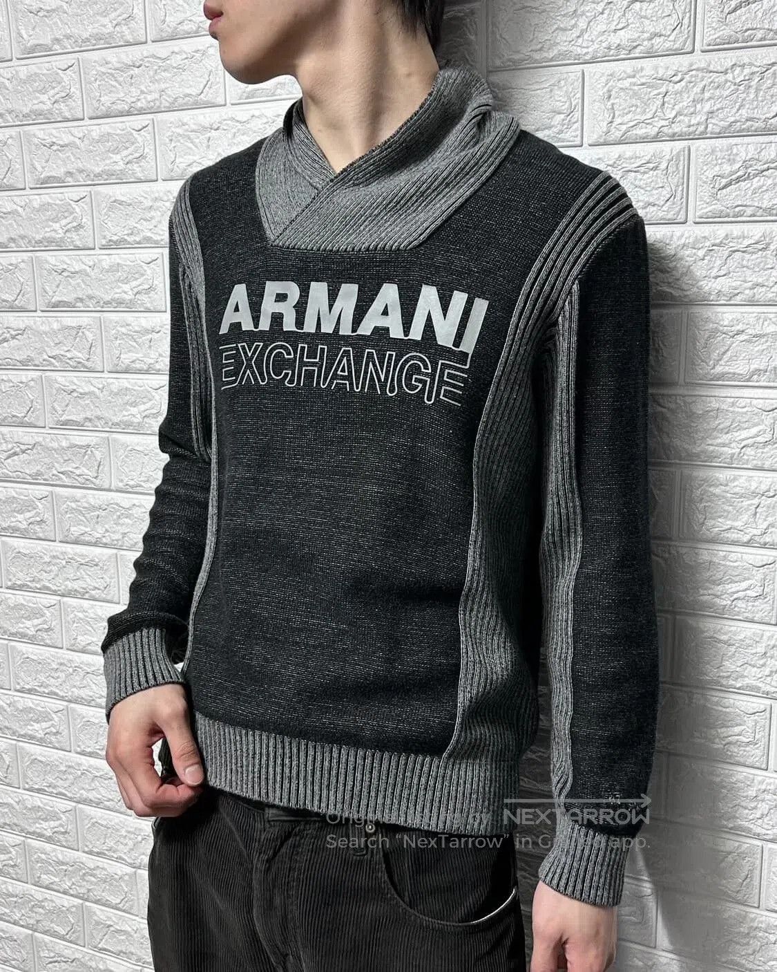 Armani Armani Exchange Vintage Knit Sweater. Size US M / EU 48-50 / 2 - 1 Thumbnail