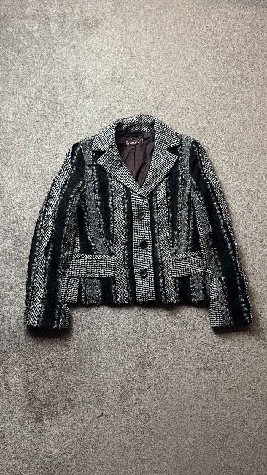 Japanese Brand Vintage Silk Wool Blazer Jacket rundholz dolce gabbana cdg Size M / US 6-8 / IT 42-44 - 1 Thumbnail