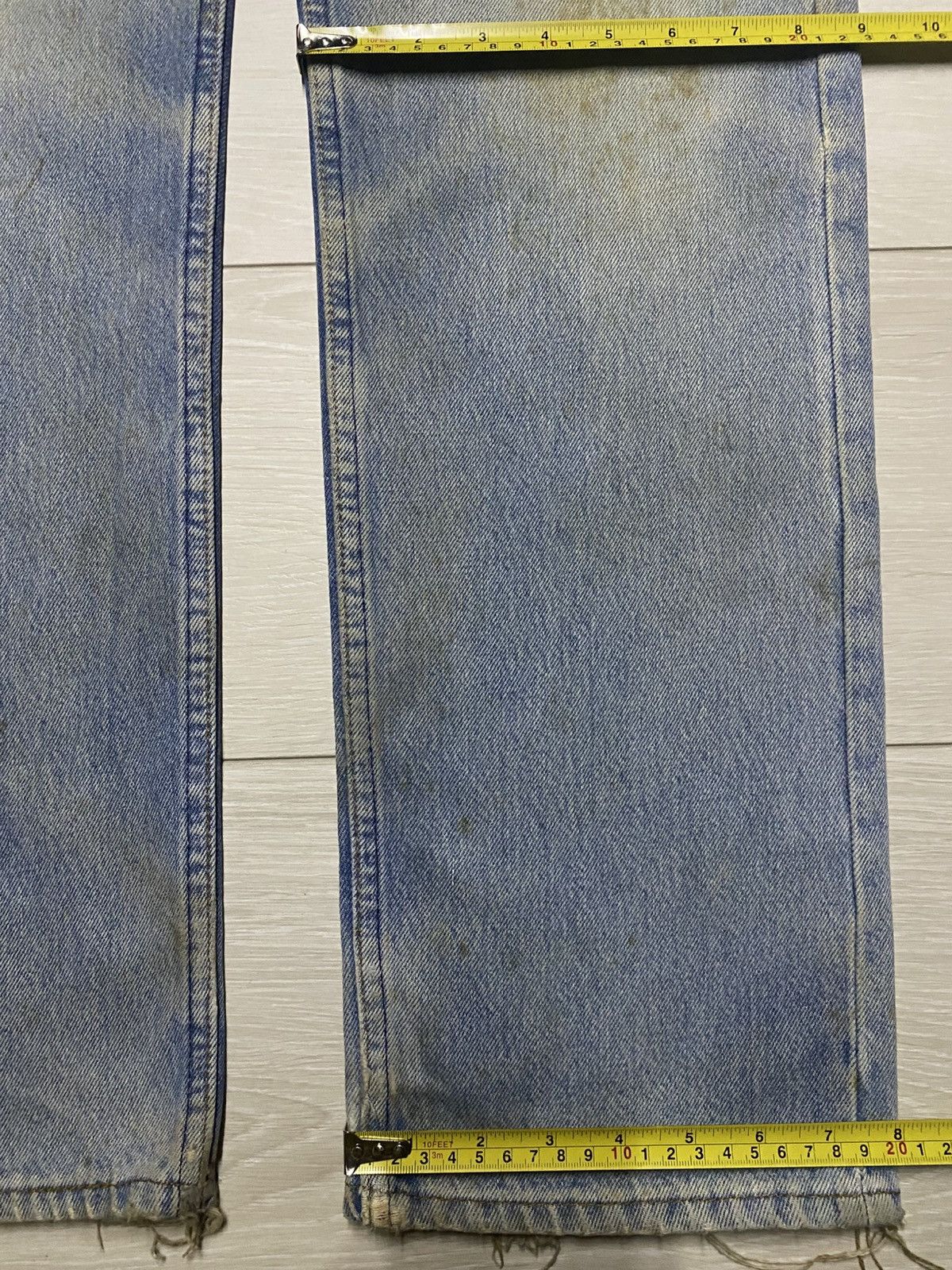 Levi's Vintage Levis 501xx 90s Grunge Distressed Jeans Size US 32 / EU 48 - 19 Thumbnail