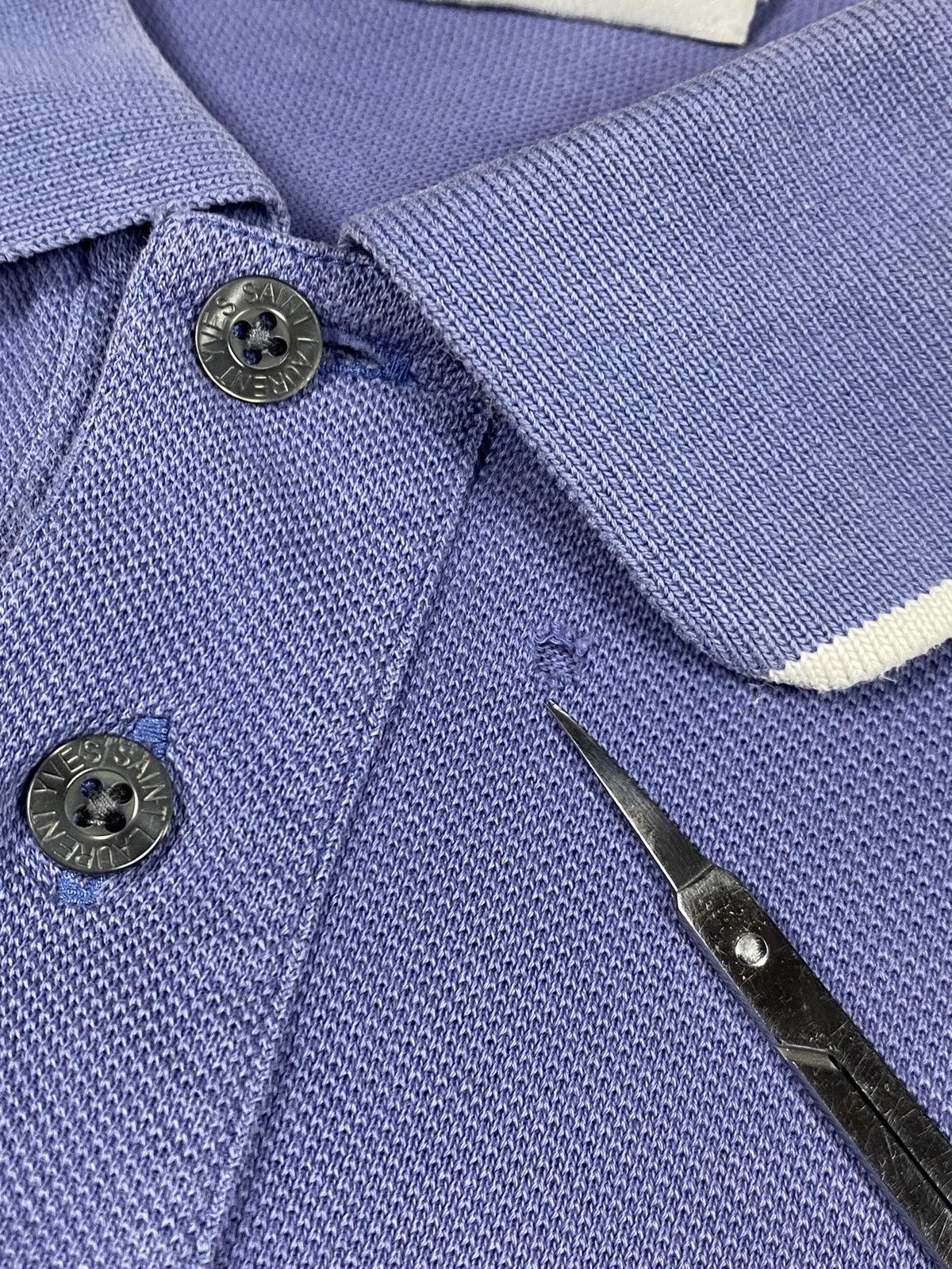Vintage Vintage Yves Saint Laurent Polo Shirt Size US L / EU 52-54 / 3 - 7 Thumbnail