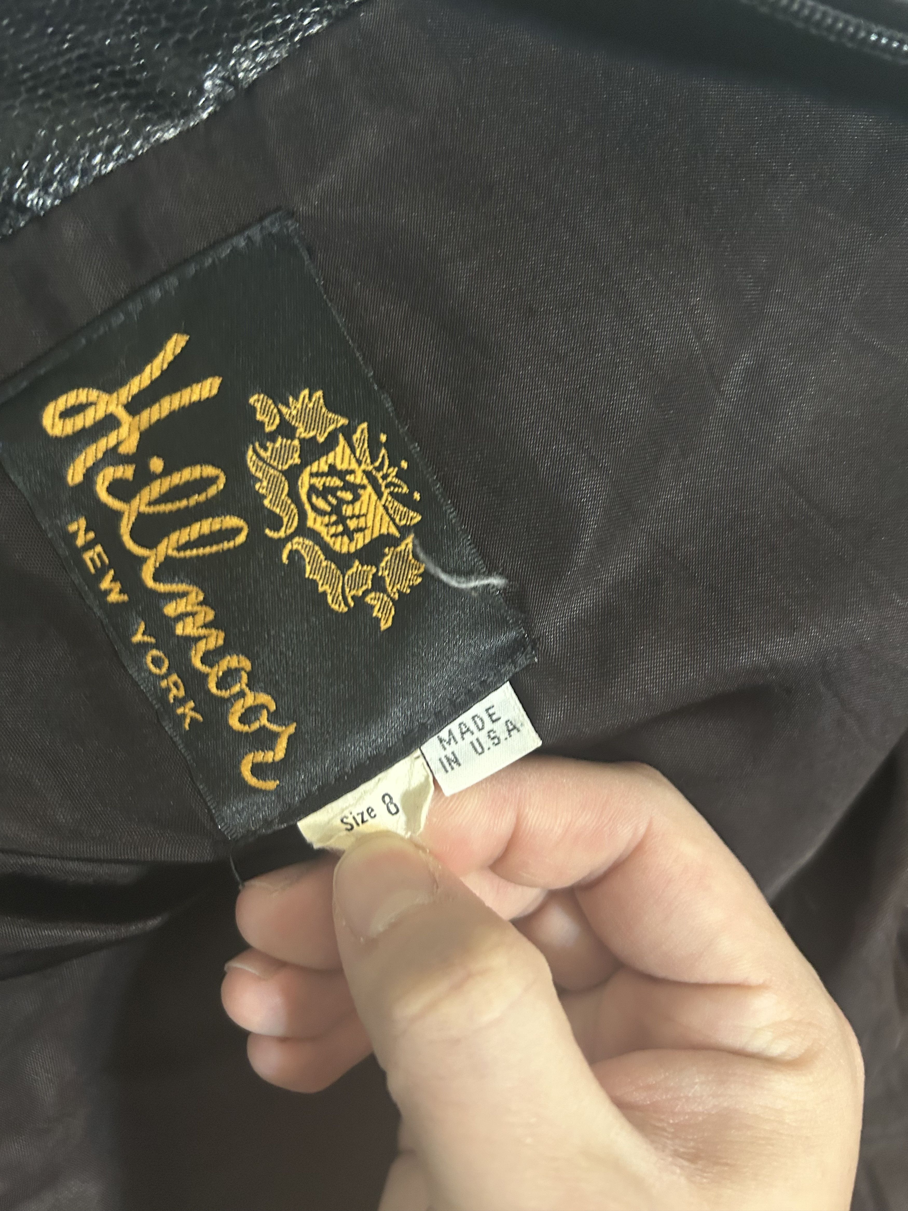 Other Hillmoor new york black and grey faux fur jacket Size US M / EU 48-50 / 2 - 3 Thumbnail