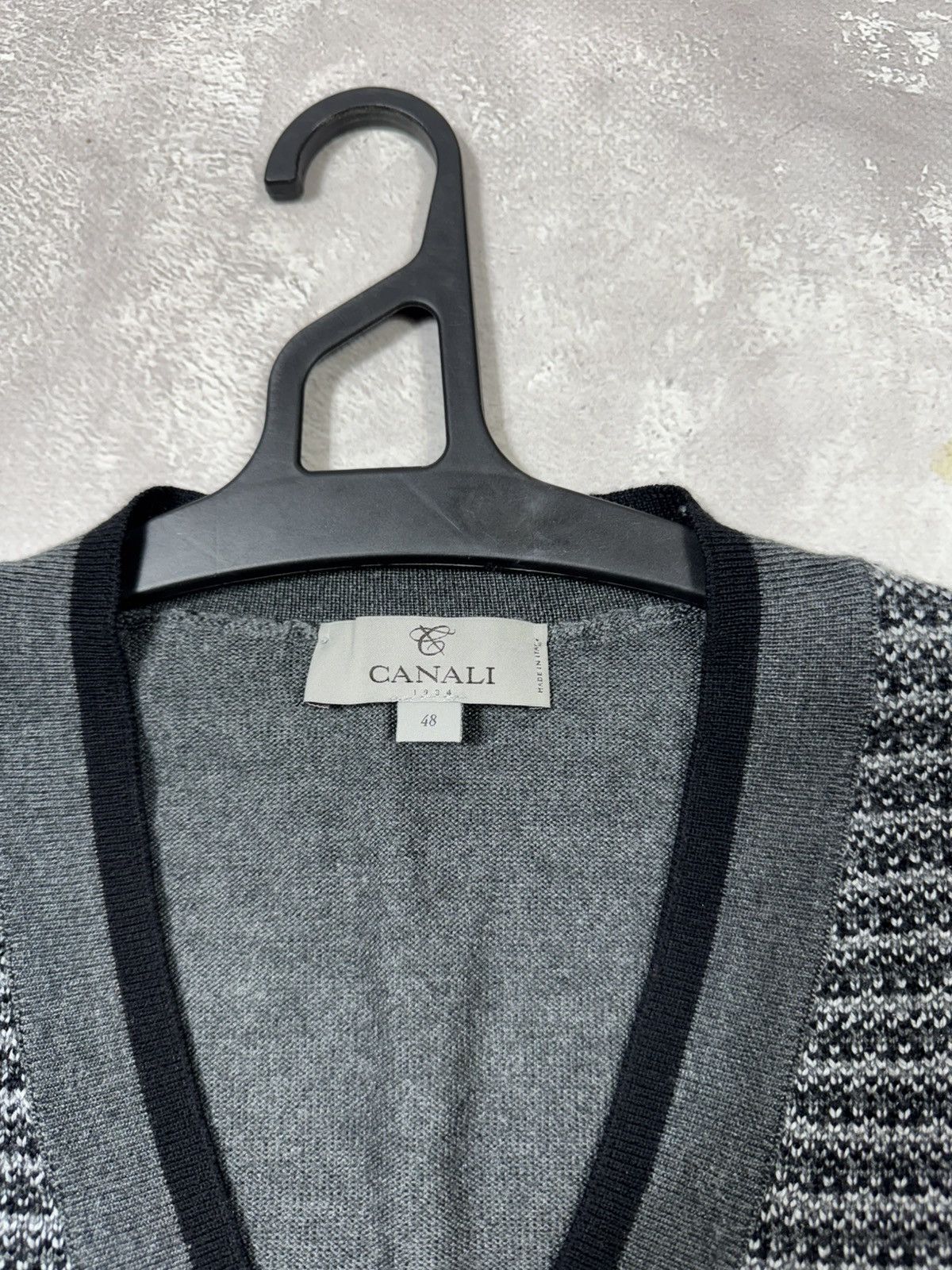 Canali Vintage Canali Wool Cardigan Size US M / EU 48-50 / 2 - 5 Thumbnail