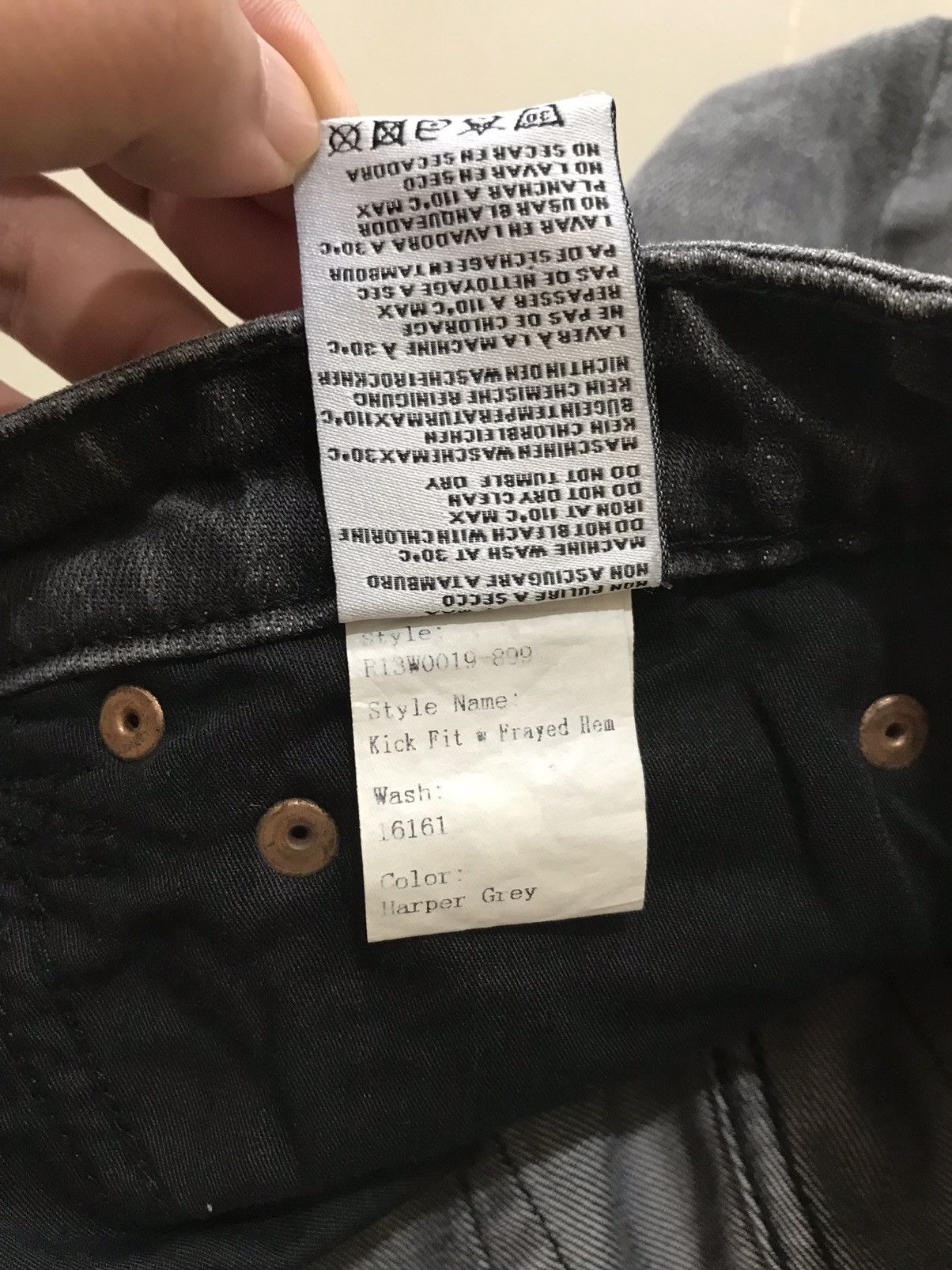 R13 R13 Kick Fit Frayed Hem Jeans Size 26" / US 2 / IT 38 - 7 Thumbnail