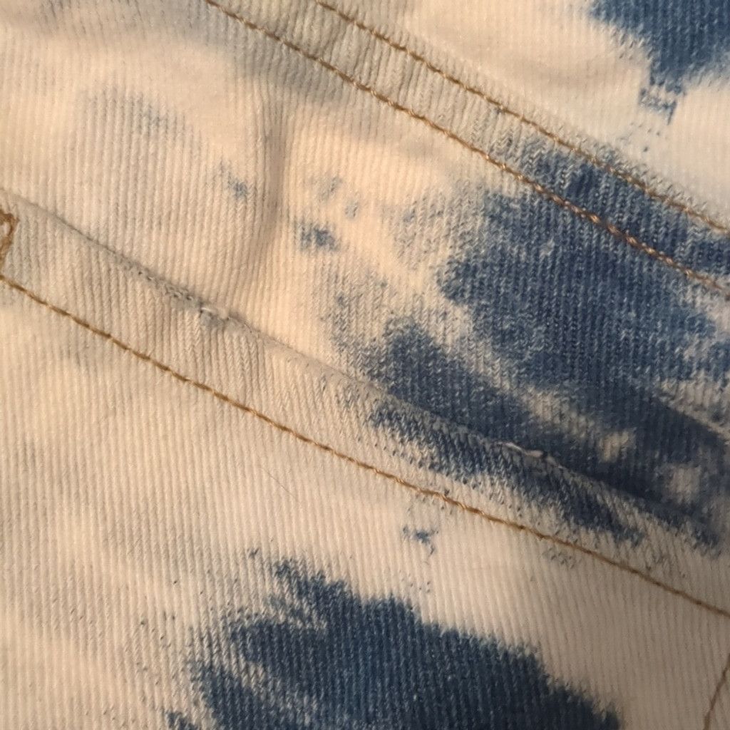 Pacsun PacSun Tie Dye High Waisted Straight Leg Jeans size 23 Size 23" - 6 Thumbnail