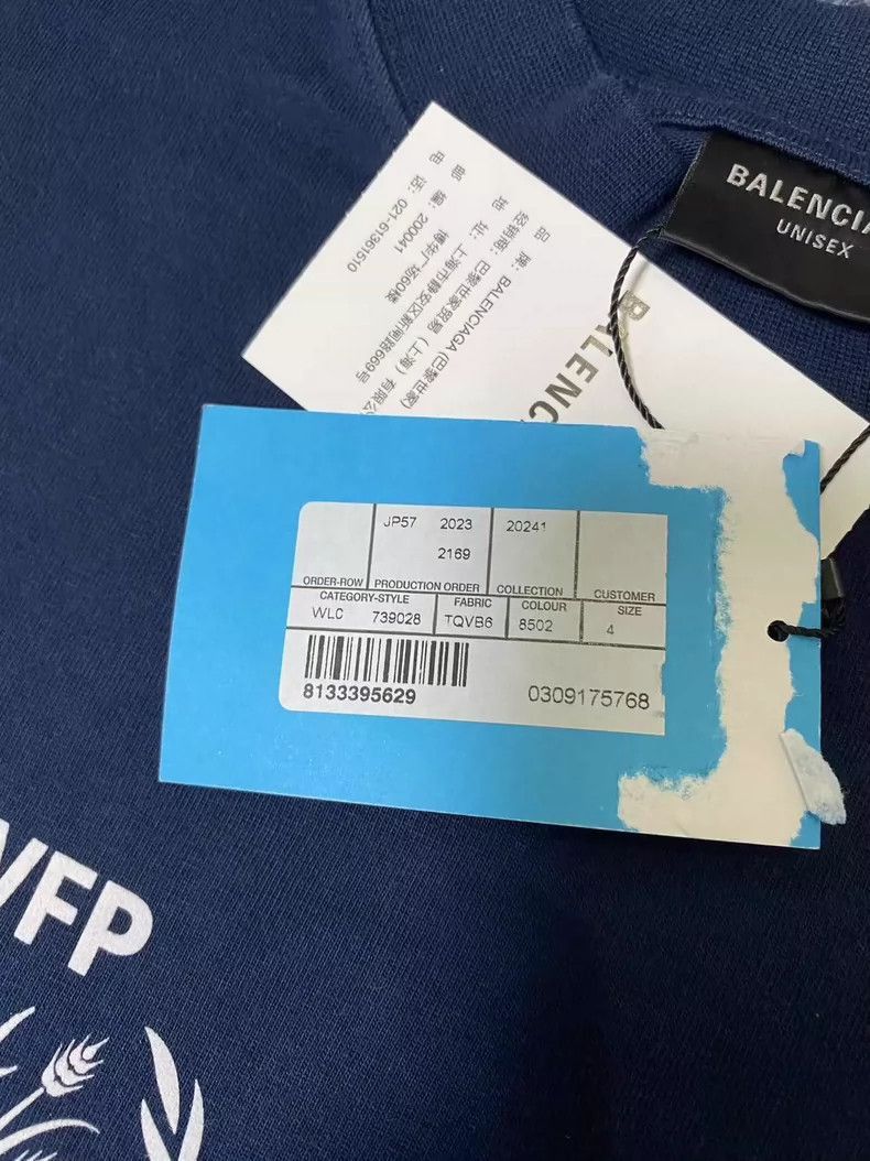 Balenciaga Balenciaga Supported Short Sleeve TShirt-2505 Size US L / EU 52-54 / 3 - 4 Thumbnail
