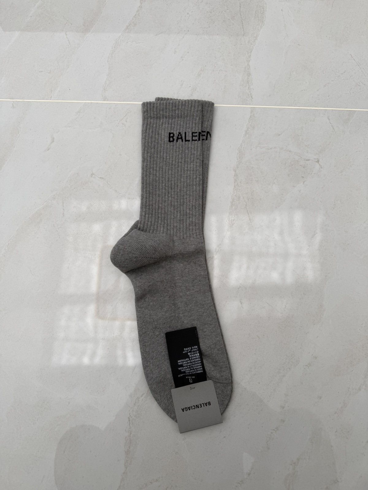 Balenciaga Balenciaga Logo Socks XL BRANDNEW Size ONE SIZE - 1 Thumbnail