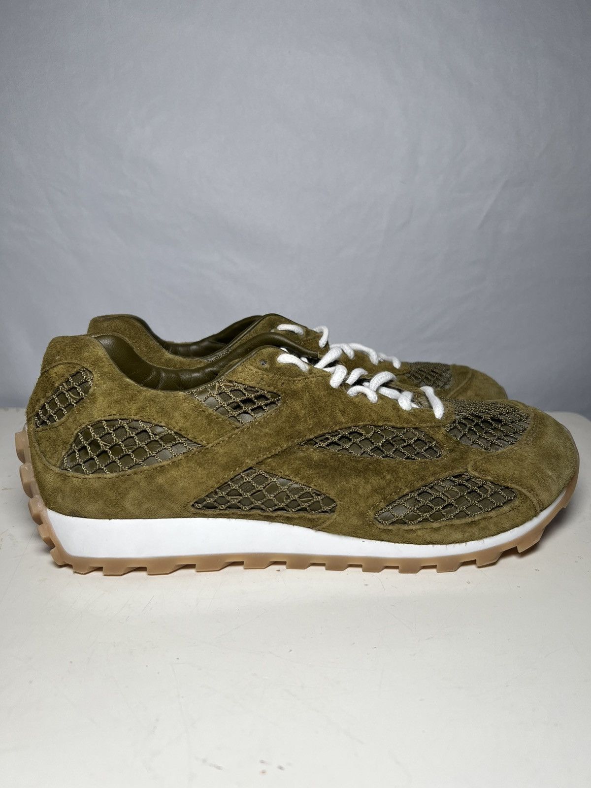Bottega Veneta Bottega Veneta Orbit Suede Leather Sneakers Size US 10 / IT 40 - 3 Thumbnail