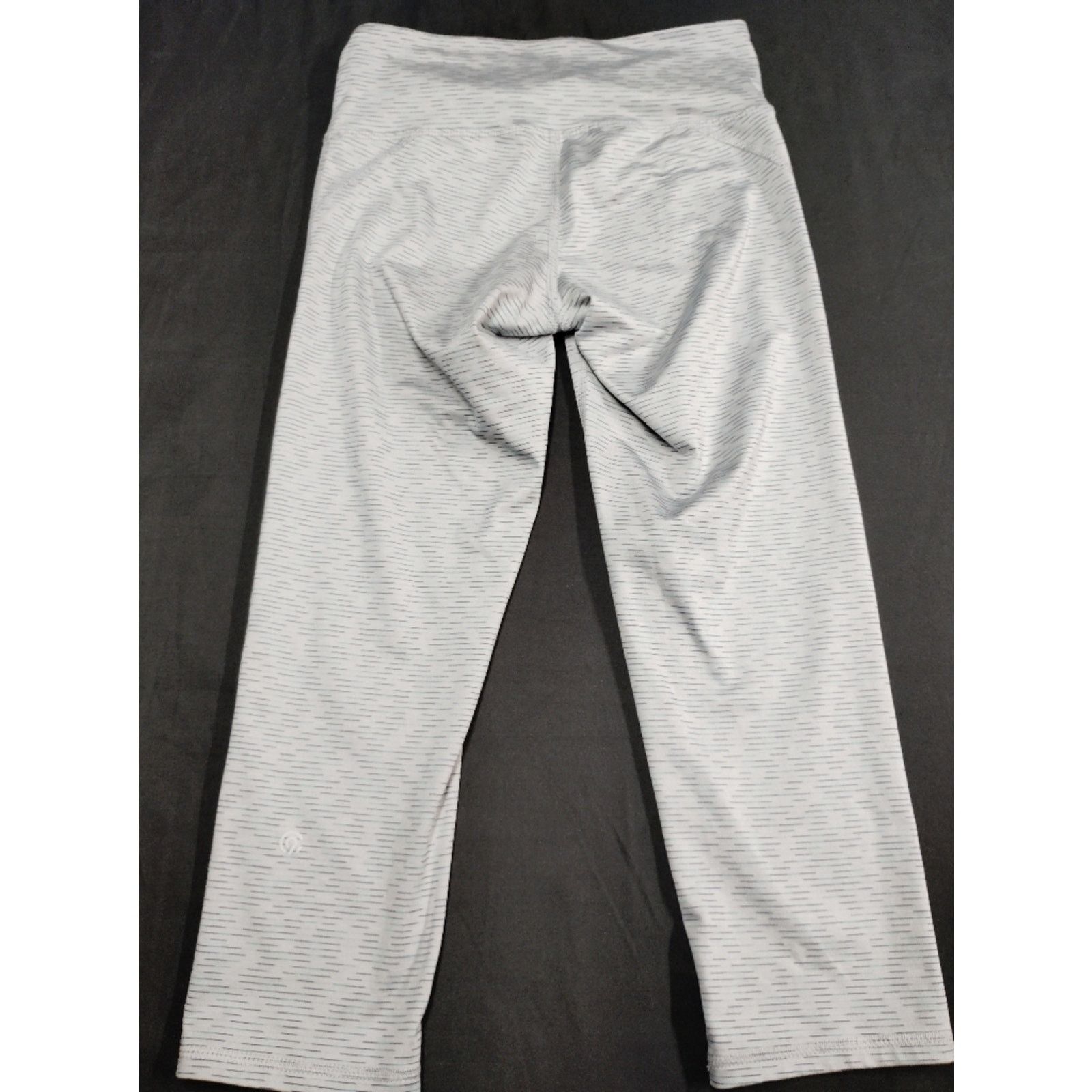 Champion Champion Light Gray Leggings with Subtle Heathered Stripe Size 24" / US 00 / IT 34 - 5 Thumbnail
