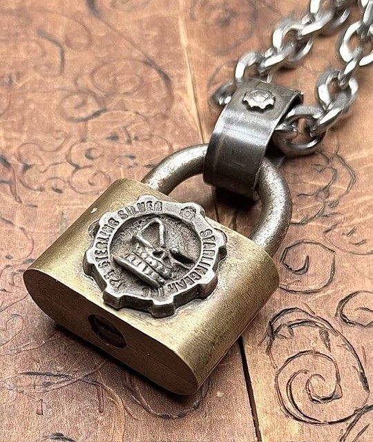 Other STARLINGEAR .925 Medium Skull Logo Padlock Oxidized 2009 Size ONE SIZE - 5 Thumbnail