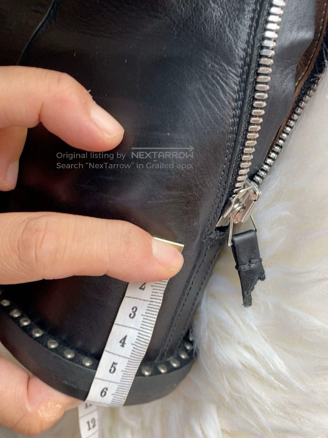 Givenchy Givenchy Black Sheepskin Men's Boots. Size US 9 / EU 42 - 7 Thumbnail
