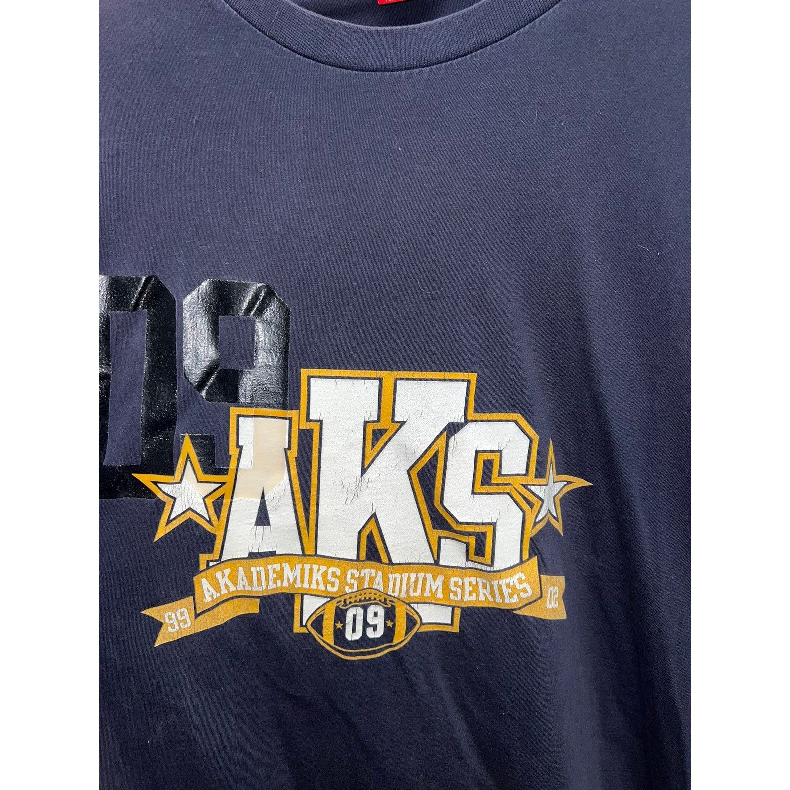 Akademiks Akademiks Stadium Series Shirt 09 AKS Black Tee Tee 2000s 2X Size US XXL / EU 58 / 5 - 4 Thumbnail