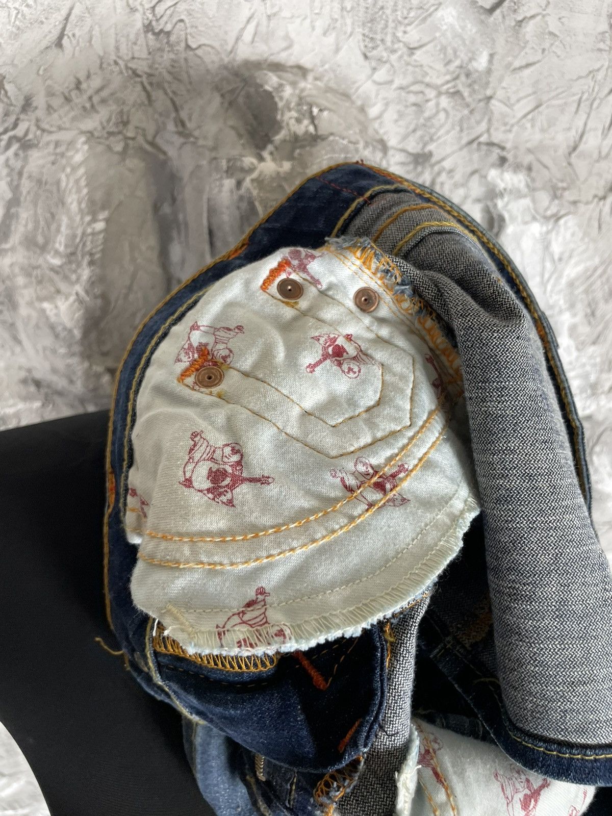 Miss Sixty × True Religion True Religion Y2K Mini Denim Skirt Made in USA Size 25" / US 0 / IT 36 - 9 Thumbnail
