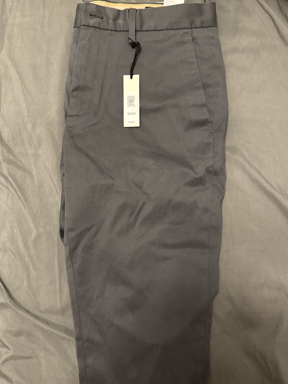 Banana Republic Dark Grey Banana Republic Chino - NEW Size US 30 / EU 46 - 3 Thumbnail