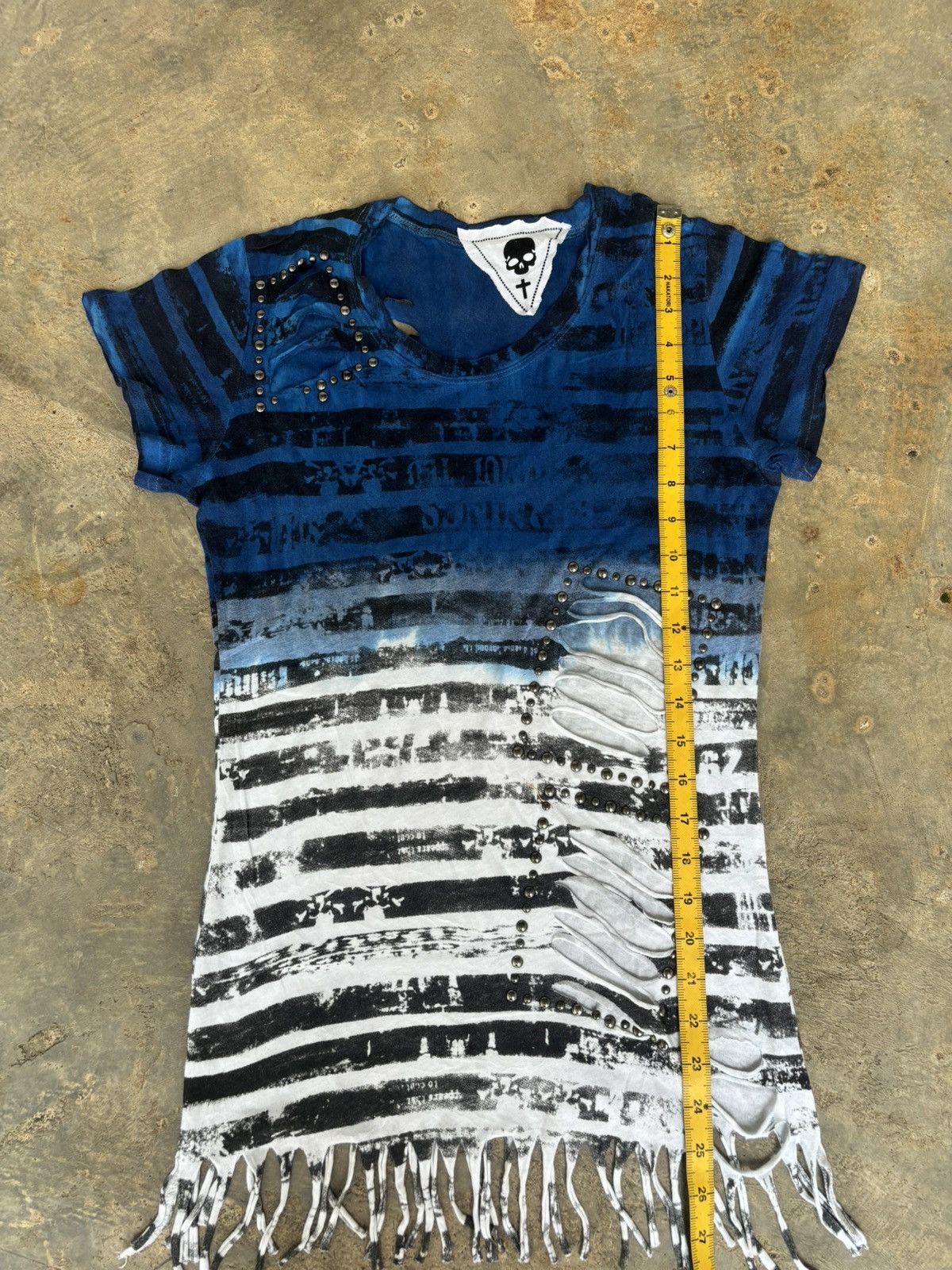 Hysteric Glamour × If Six Was Nine × Japanese Brand Y2k Poem Studded Ifsixwasnine lgb Punk Style Tshirt Size M / US 6-8 / IT 42-44 - 12 Thumbnail