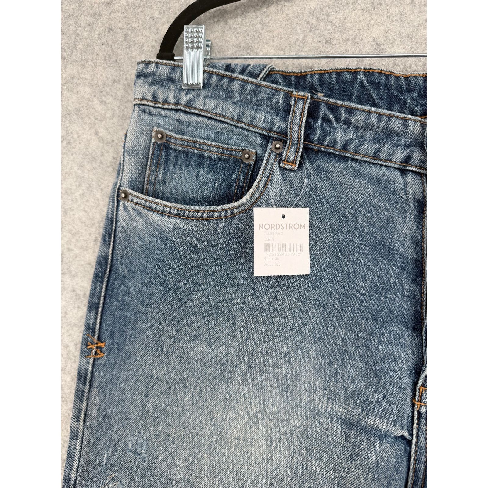 Ksubi NEW Ksubi Chitch Plus One Ripped Light Blue Jeans Size 36 Size US 36 / EU 52 - 7 Thumbnail