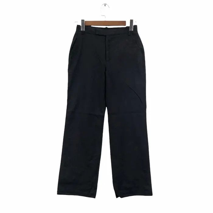 Aquascutum Vtg AQUASCUTUM LONDON Minimalist Black Casual Pant Slack Size US 30 / EU 46 - 1 Thumbnail