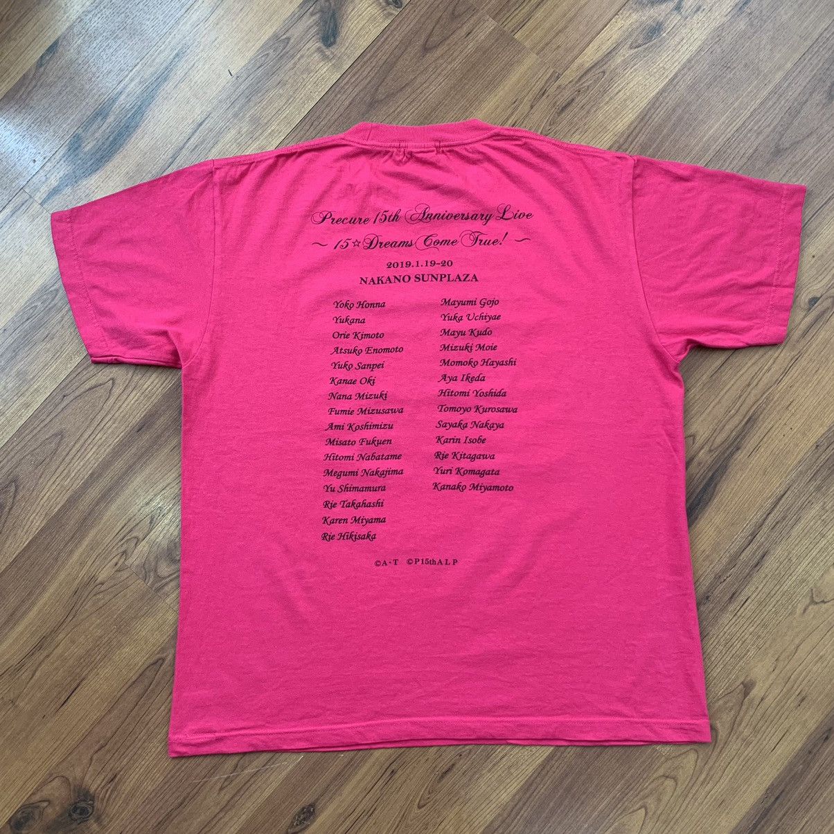 Anime Precure 15th Anniversary Live T shirt Size US L / EU 52-54 / 3 - 5 Thumbnail