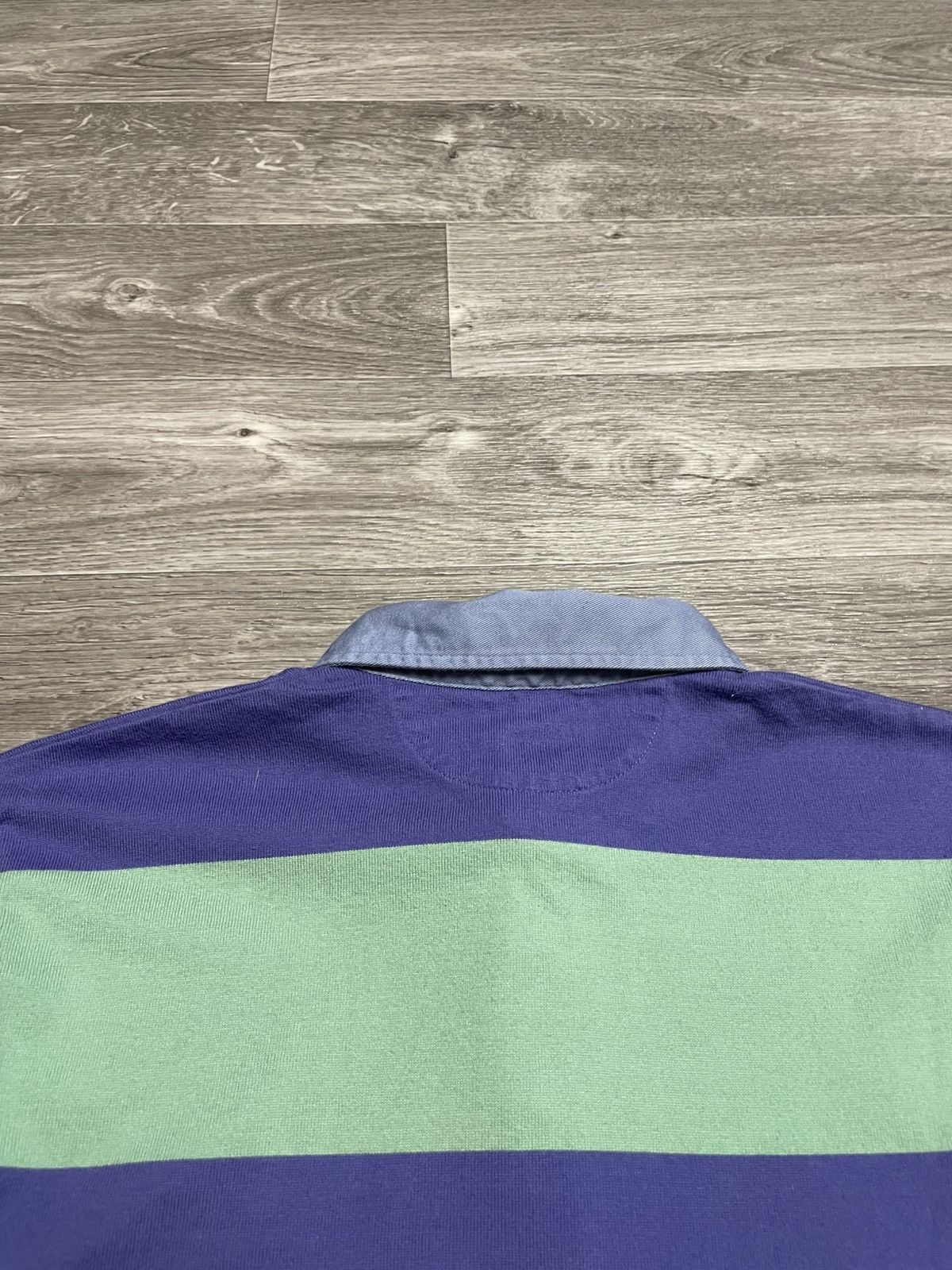 Rugby Ralph Lauren Vintage Polo Ralph Lauren Striped Rugby Polo Long Sleeve Y2K Size US S / EU 44-46 / 1 - 20 Thumbnail