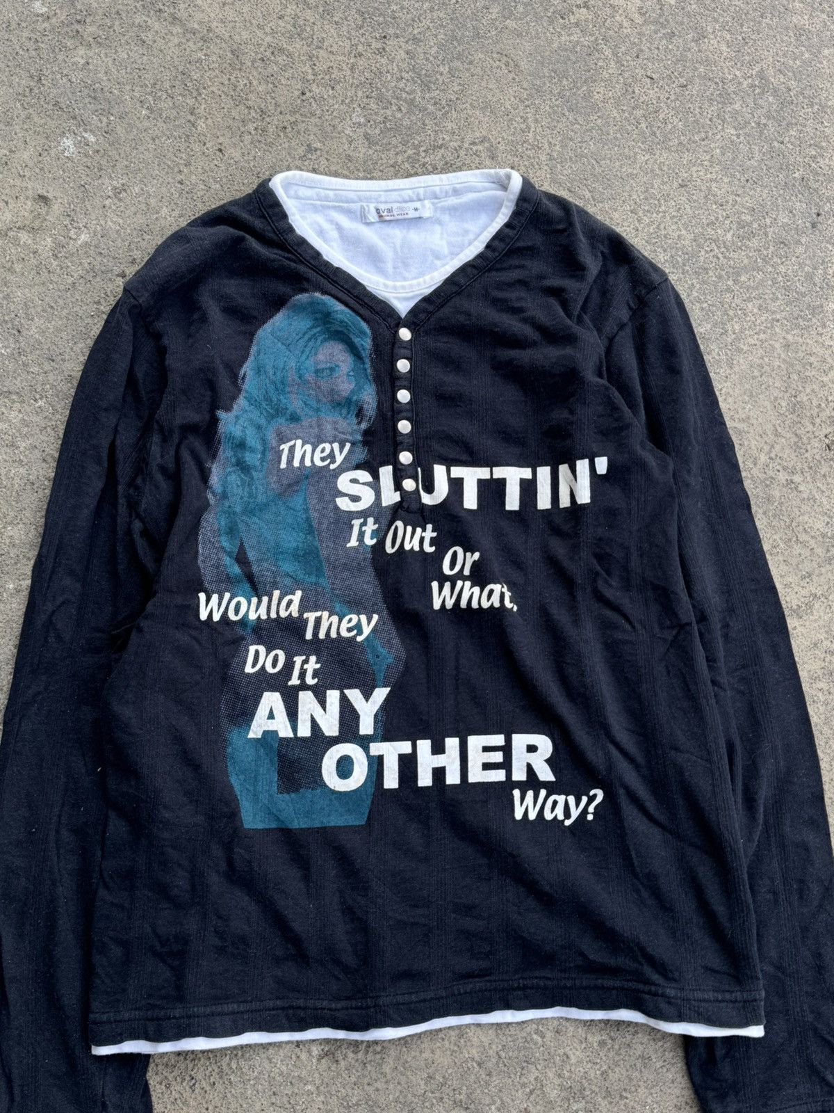 Tornado Mart Poem Ovaldice Long Sleeve Thermal Size US M / EU 48-50 / 2 - 2 Thumbnail