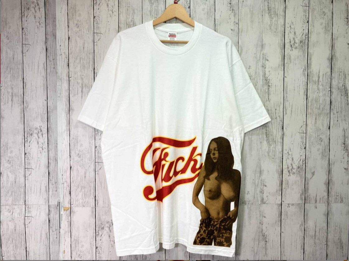 Hysteric Glamour × Supreme Supreme Hysteric Glamour Fuck Tee