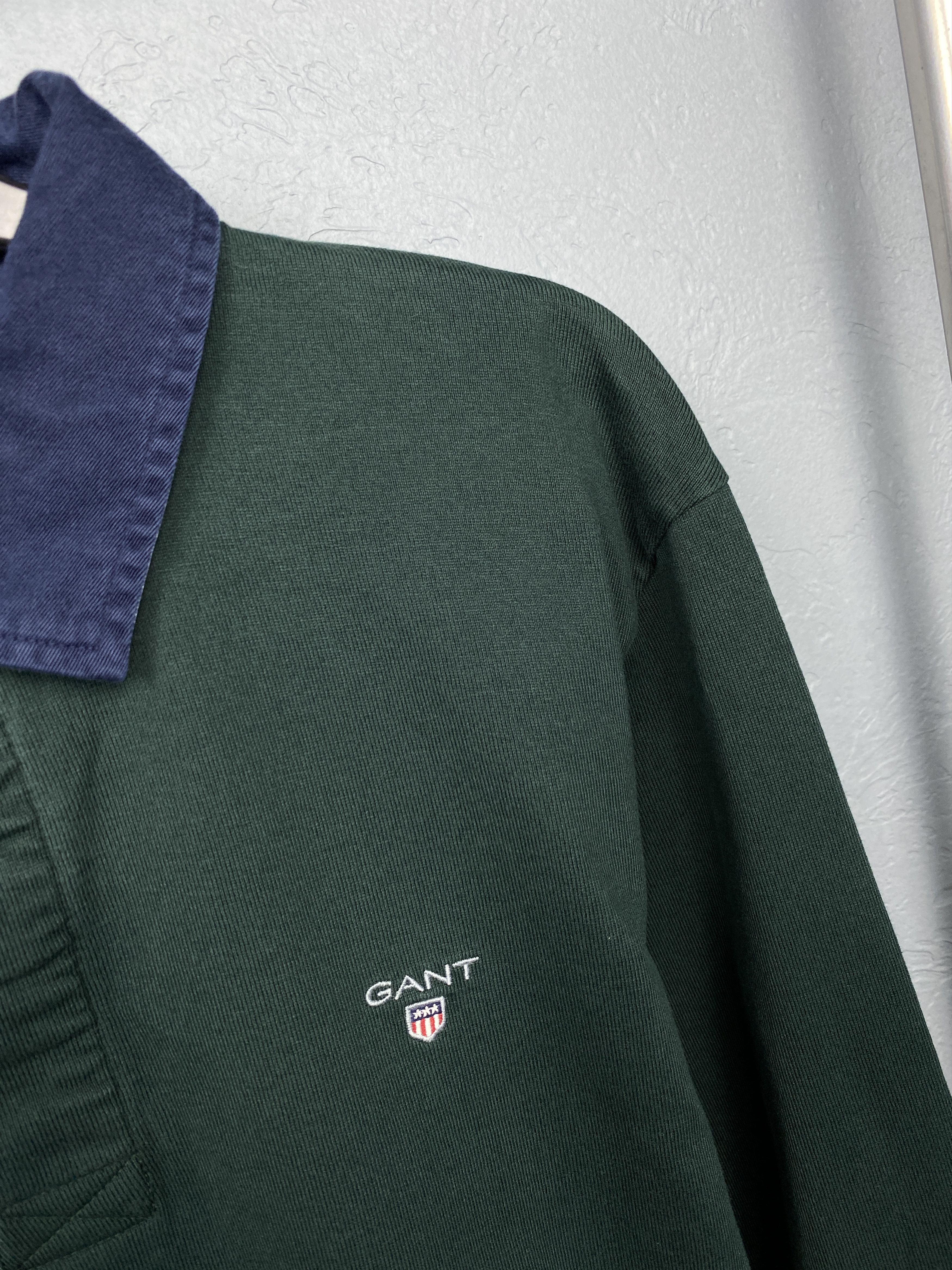 Gant Gant Vintage Mens Rugby Long Sleeve Polo Shirt Size US XL / EU 56 / 4 - 3 Thumbnail